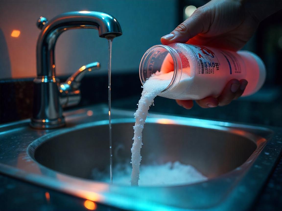 เทโซดาไฟแก้ท่อตัน เสี่ยงทำลายท่อบ้าน